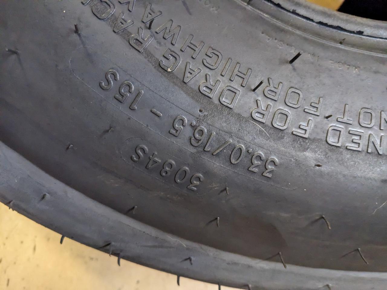 2 MICKEY THOMPSON ET WL DRAG 33.0 16.50 15S DRAG TIRES 90000000888-105-1/2"WL