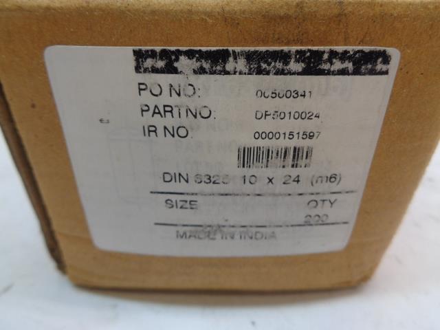 PACK OF 200 LINDSTROM M10x24 DOWEL PINS 6325 M6 DP5010024 R12TA