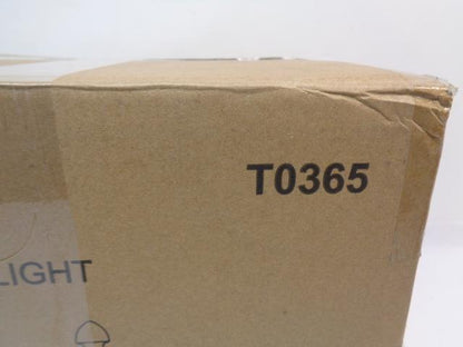 NEW VAXCEL HEDRON DUALEX 9" WALL LIGHT CLEAR SEEDED GLASS T0365 SR