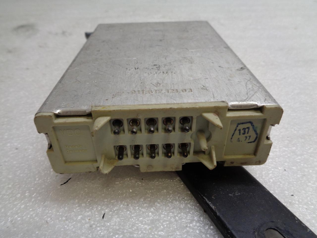 Porsche 911 1974-1977 Tempomat Control Unit USED GENUINE 911 617 121 03 R23TE