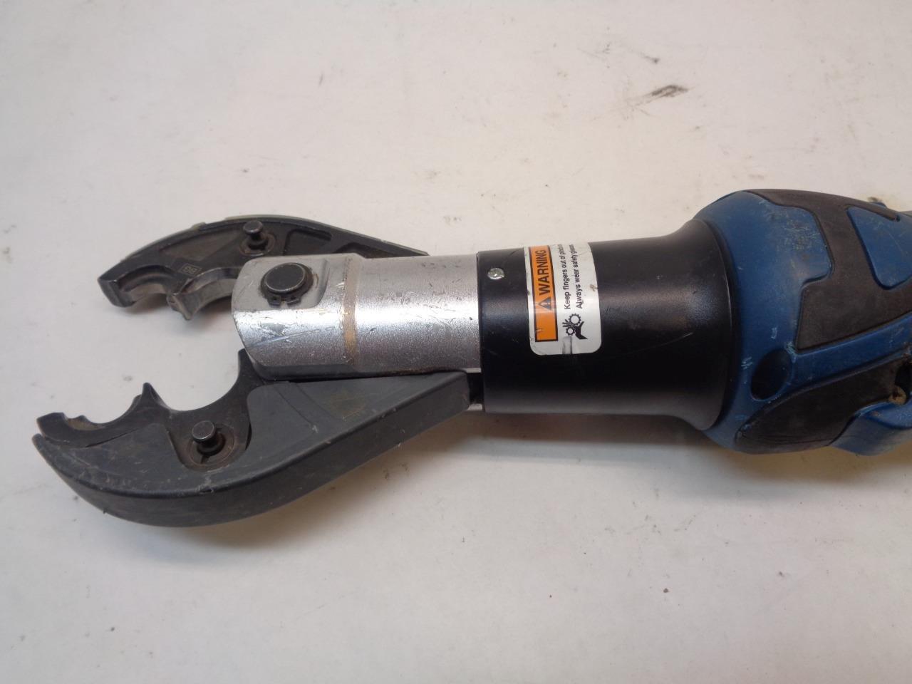 HUSKIE TOOLS IL-ND 6 TON INLINE COMPRESSION CRIMPING TOOL w/ DG HEAD BSR35