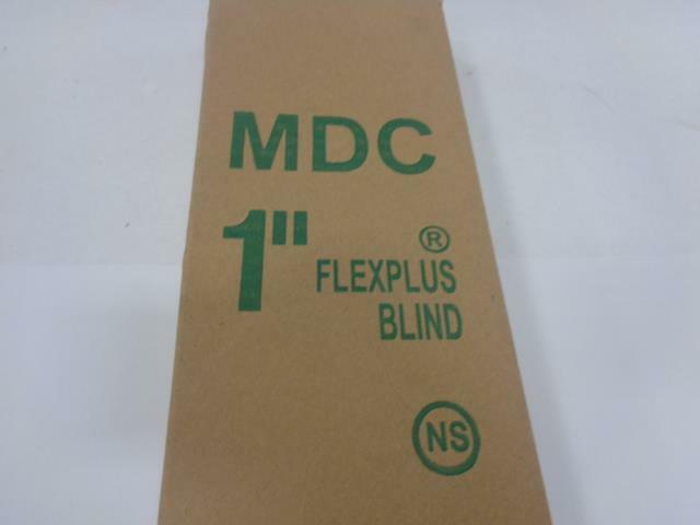 6 NEW MDC 1 IN FLEXPLUS BLIND 23" X 60" ALABASTER BLINDS F-28272 SR
