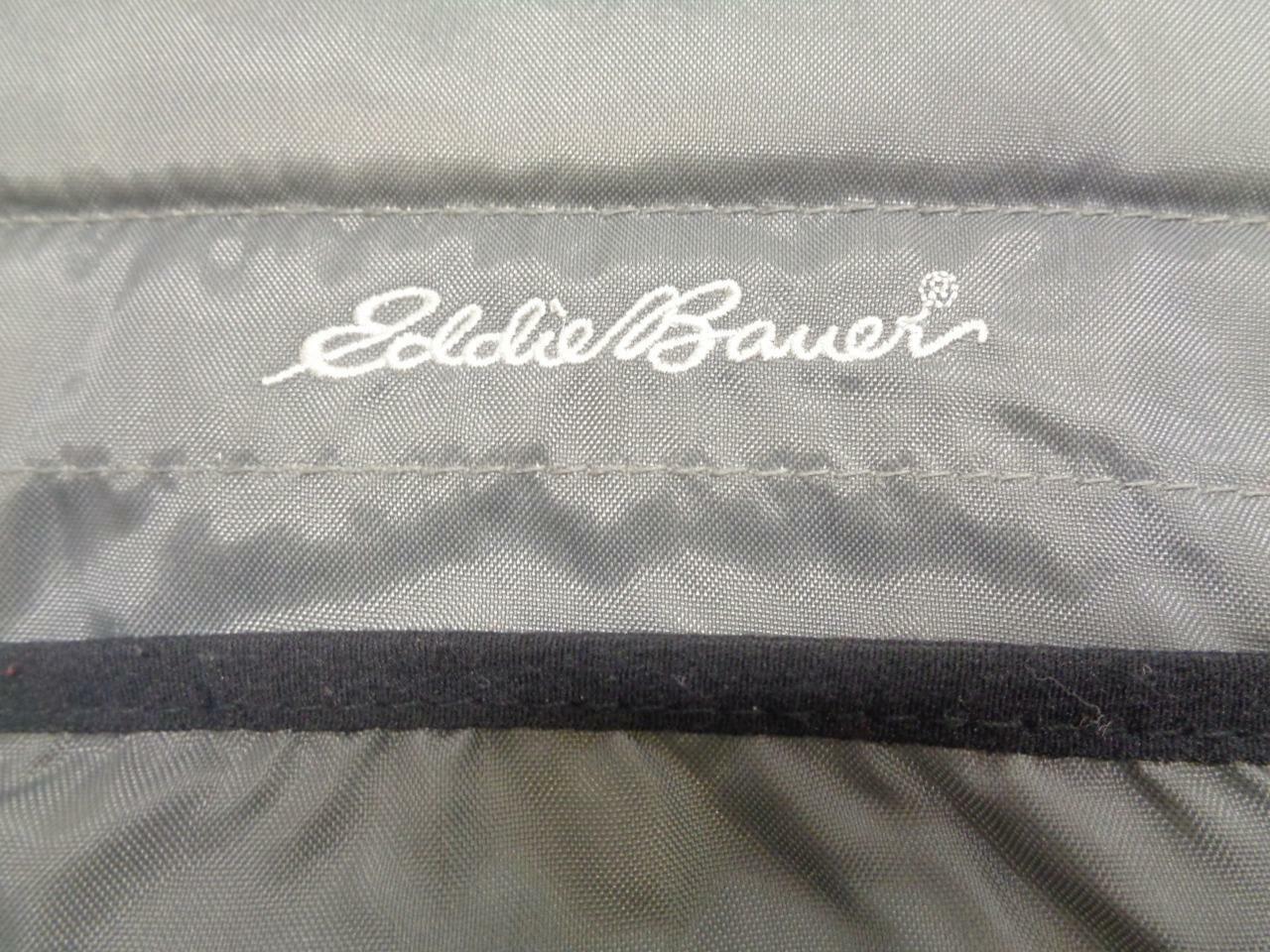 1 NEW EDDIE BAUER HIGH-BACK SEAT PROTECTOR GRAY W/ REFLECTIVE STRIPES SR