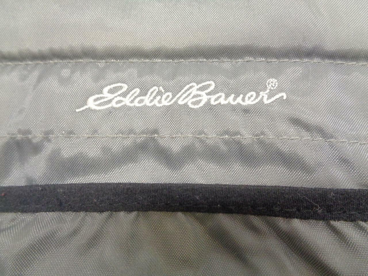 1 NEW EDDIE BAUER HIGH-BACK SEAT PROTECTOR GRAY W/ REFLECTIVE STRIPES SR