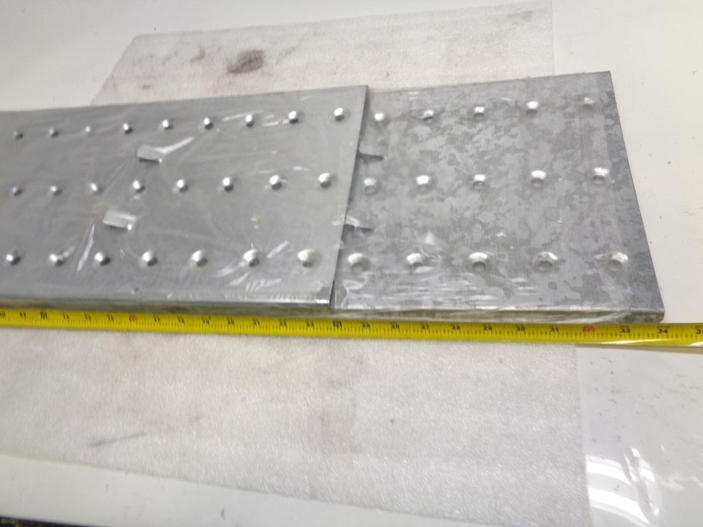 NEW SET OF TWO ULTIMATE SCAFFOLD STEEL PLATES 34"x12"AND 23"x12" R16