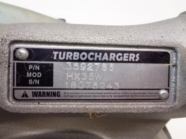 NEW TURBOCHARGER FOR DODGE RAM 6BT ISB CUMMINS HX35W STYLE 3592766 E2