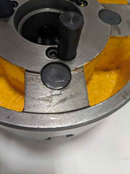 HUA PAI K72 200/D4 Manual Lathe ChucK 203.2 mm Dia 4 Jaws Independent 2000 BSRG5