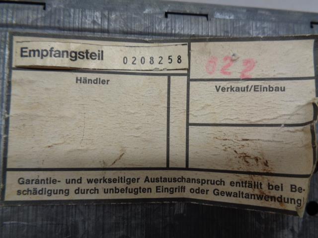 Blaupunkt Bamberg Car Stereo for 1975-77 911 Turbo (930) FULL KIT Used R25