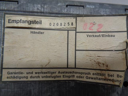 Blaupunkt Bamberg Car Stereo for 1975-77 911 Turbo (930) FULL KIT Used R25