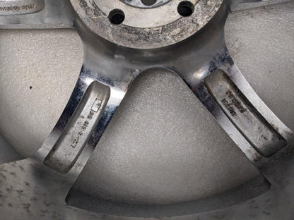 PAIR OF LEXANI LX-6 CHROME CUSTOM WHEELS 20X8.5 ET15 5X115 DISCONTINUED USED B2