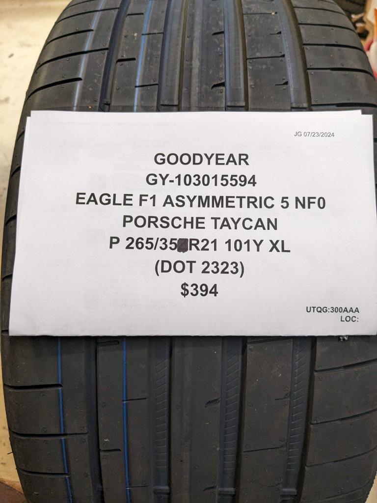 GOODYEAR EAGLE F1 ASYMMETRIC 5 NF0  P 265 35 21 101Y XL TIRE  103015594 CQ4