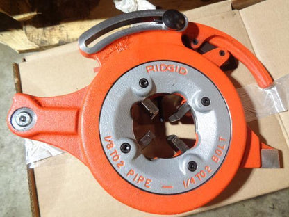RIDGID 1224 PIPE THREADING MACHINE WITH 1/4"-2" UNIVERSAL DIE HEAD NEW B2