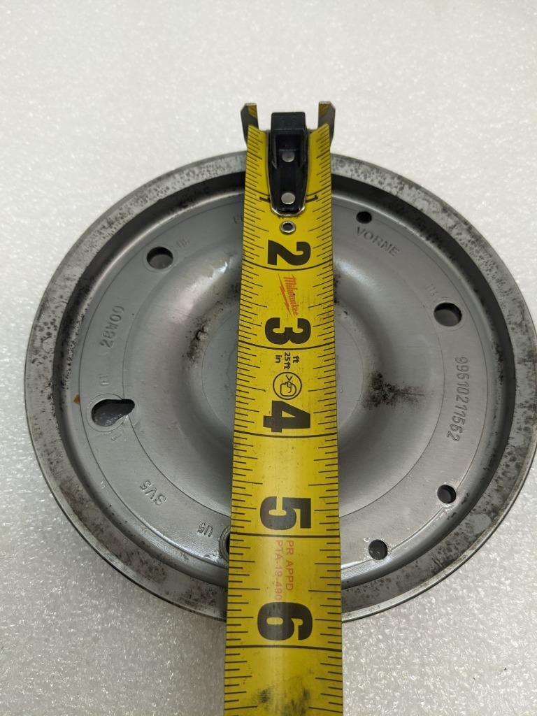 PORSCHE BOXSTER HARMONIC BALANCER CRANKSHAFT PULLEY 99610211562 USED 996GL2T1