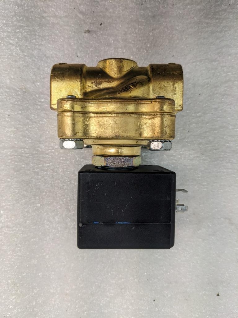 ASCO SCXE220A021 PILOT OPERATED STEAM SOLENOID VALVE 1/2" ORIFICE NEW R27
