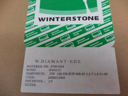 NEW WINTERSTONE 12" DIAMOND SAW BLADE DW011CXXK221 SP1T3
