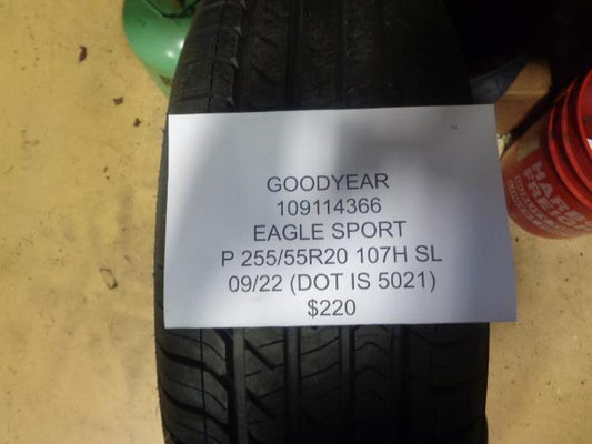 1 GOODYEAR EAGLE SPORT 255 55 20 107H SL 109114366