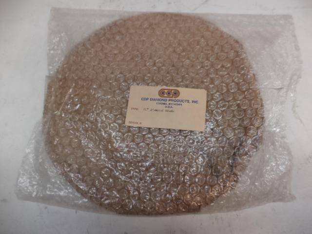 NEW CDP DIAMOND PRODUCTS 10" CERAMIC CUTTING DIAMOND BLADE SP1T2