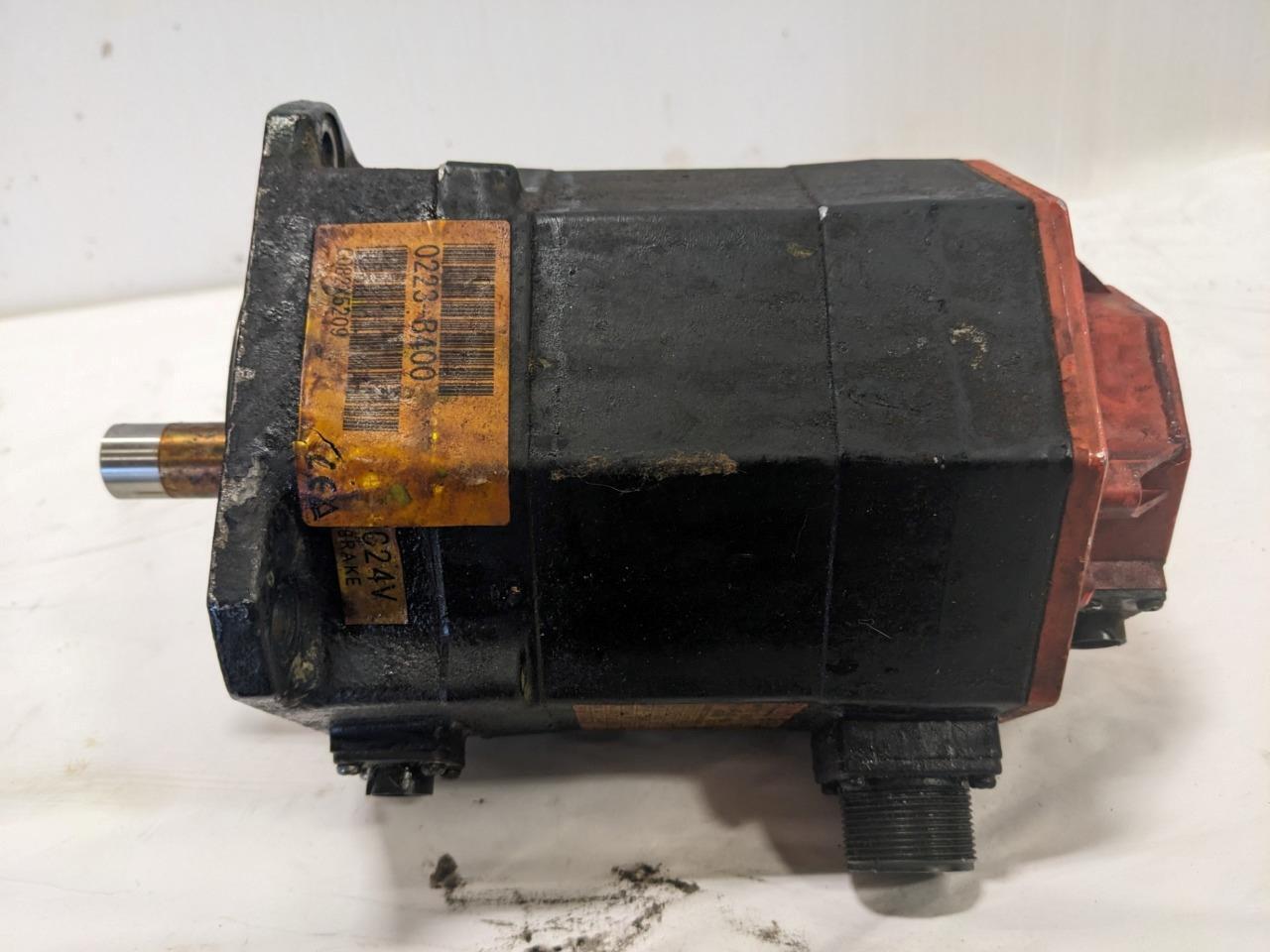 Fanuc αiF 4/4000 AC Servo Motor A06B-0223-B400 4000 RPM 138V 6.4A 267Hz BSRG6