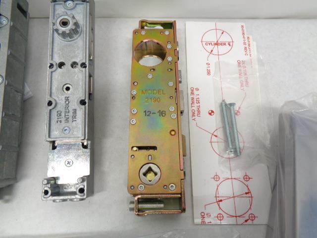 ADAMS RITE DUAL FORCE 2190 DARK BROWN INTERCONNECTED DEADBOLT LOCK ASSEMBLY R29