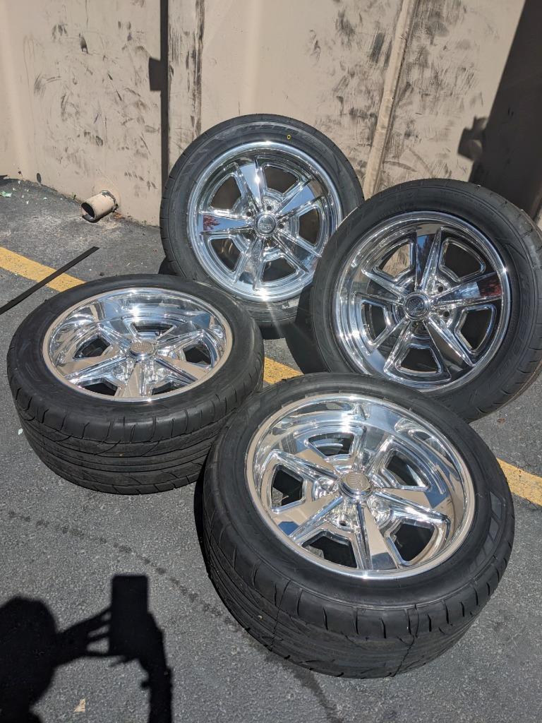 US MAG STAGGERED WHEEL SET 18X10 18X9 5X114.3 NITTO NT555 G2 TIRES 2003484606 B2