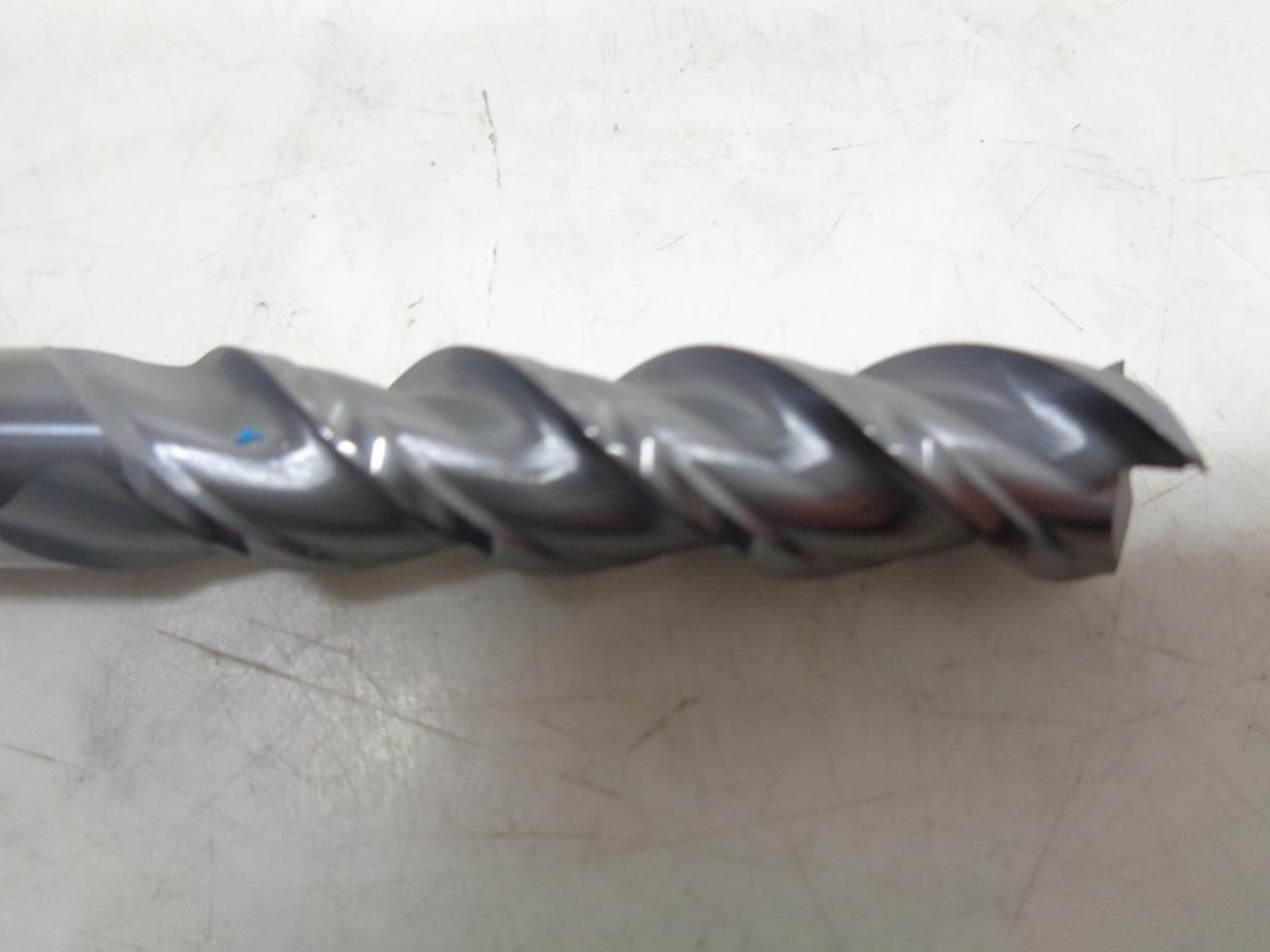 NEW NIAGARA 61647 CARBIDE END MILL ALUM-TICN COATING 3/8"x1-1/2" 3 FLUTE R22T6BA