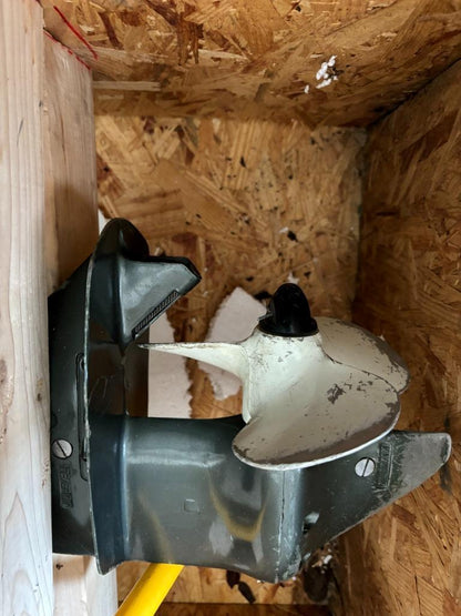 USED 1968 JOHNSON 9.5 HP OUTBOARD MOTOR MQ-14E B2