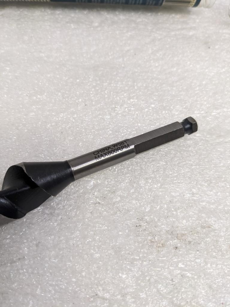 BOSCH 2610924813 SPUR AUGER BIT 13/16" X 7-1/2" 1/4" SHANK 3-PACK NEW R22T5