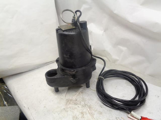 DAYTON 3BB88 SUBMERSIBLE SEWAGE PUMP 1/2 HP NEW J1
