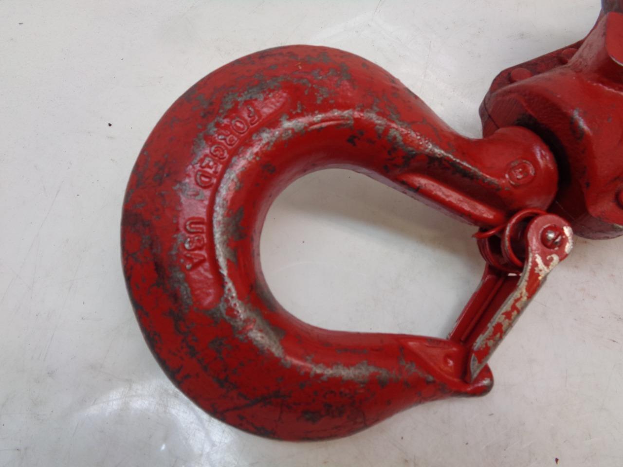COFFING HOIST 6 TON MALLEABLE IRON ROLLER CHAIN RATCHET LEVER HOIST ZG-A NEW H1
