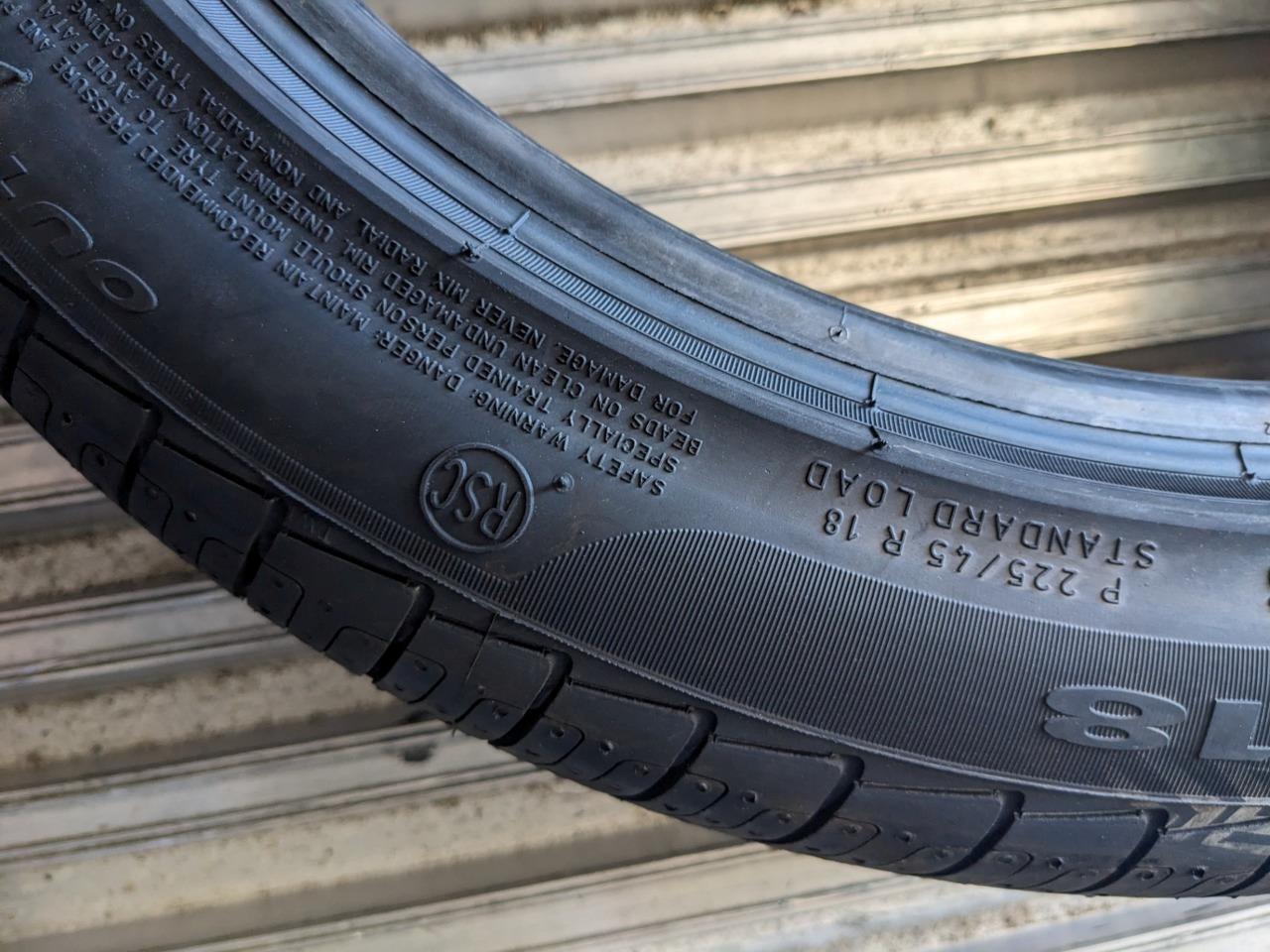 2 PIRELLI CINTURATO P7 A/S RSC BMW (*) P 225 45 18 91V SL TIRES 2048900 CQ3