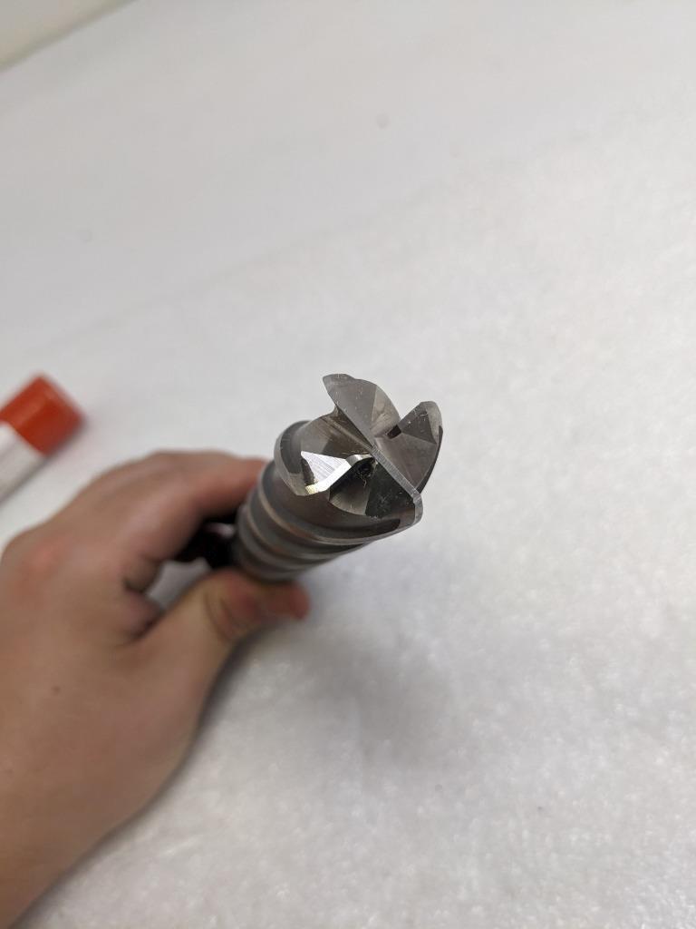 BRUBAKER TOOL 85468 END MILL M42 4-FLUTE T350G28-4 1" DIA. 0.150 RAD. NEW R22T5