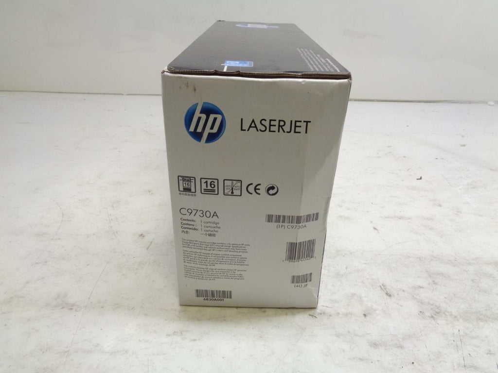 1 NEW HP 645A BLACK TONER CARTRIDGE C9730A FOR COLOR JET 5500 5550 SR