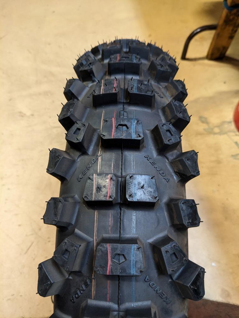 KENDA PARKER DT K772 11090 19 62M REAR MOTORCYCLE TIRE 047721910C0P CQ3