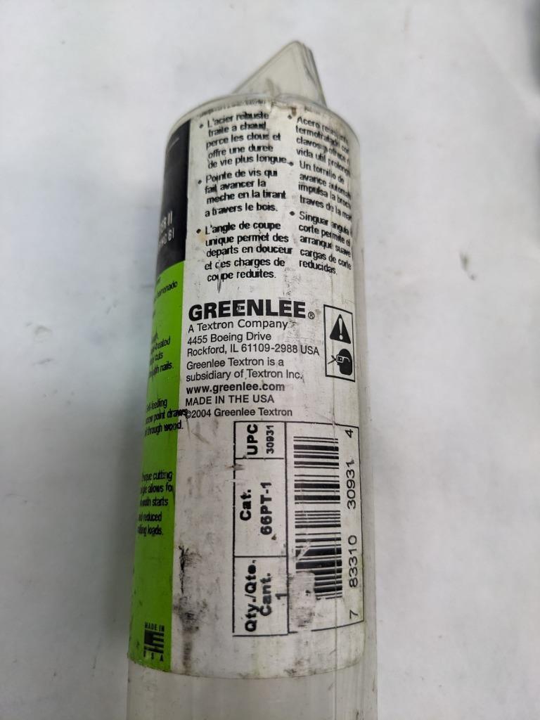 GREENLEE NAIL EATER 2 1" INCH 83310 30931 #2 NEW D0