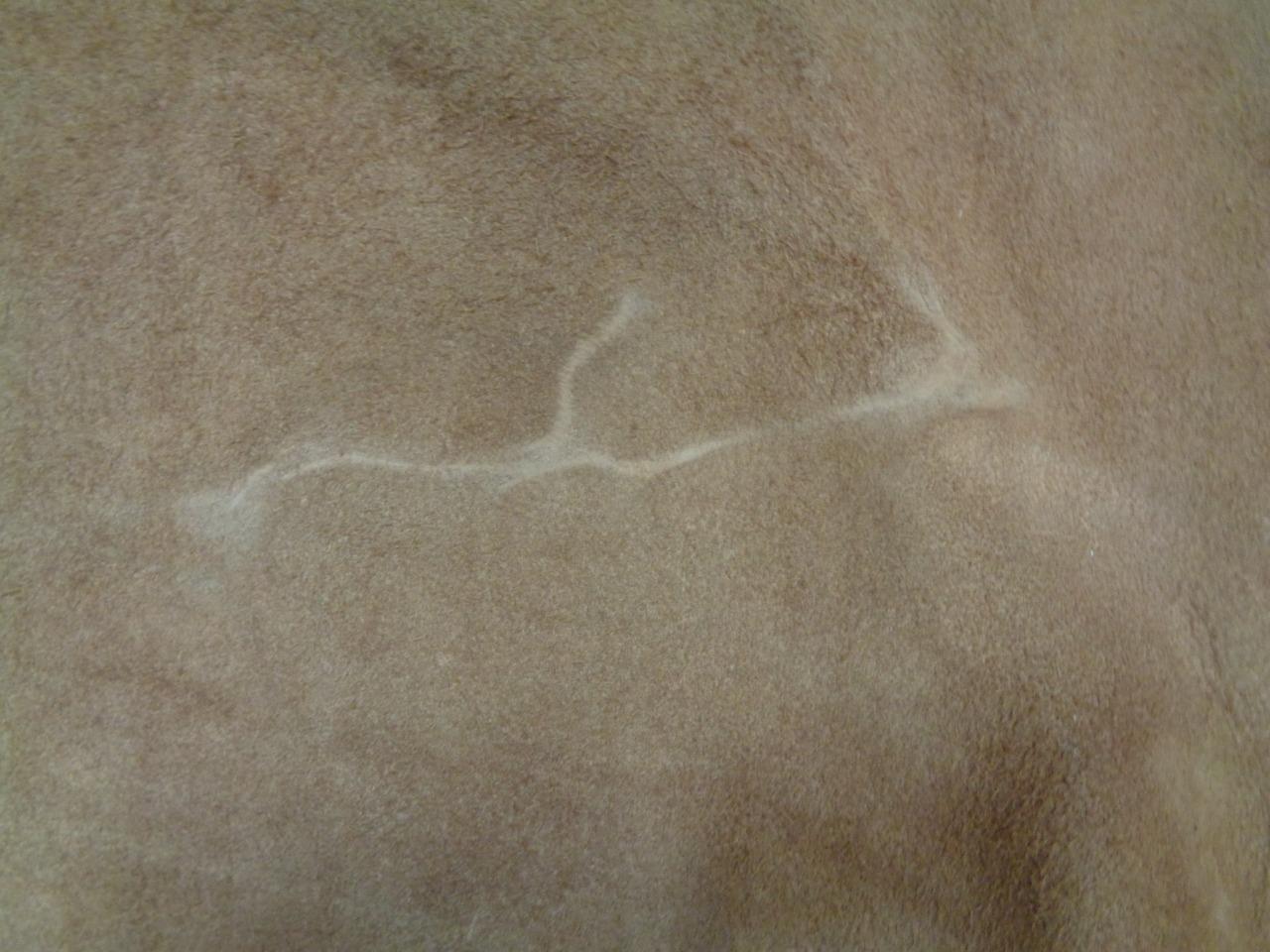 LEATHER HIDE 36.94 SQUARE FEET 3.43 SQUARE METERS TAN NEW N.1 SR