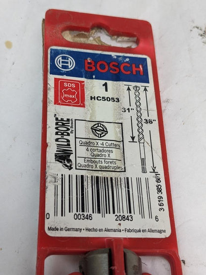 BOSCH ROTARY HAMMER DRILL 1" DRILL BIT 31" MAX DRILLING 39 OVERALL LG #2 NEW D0