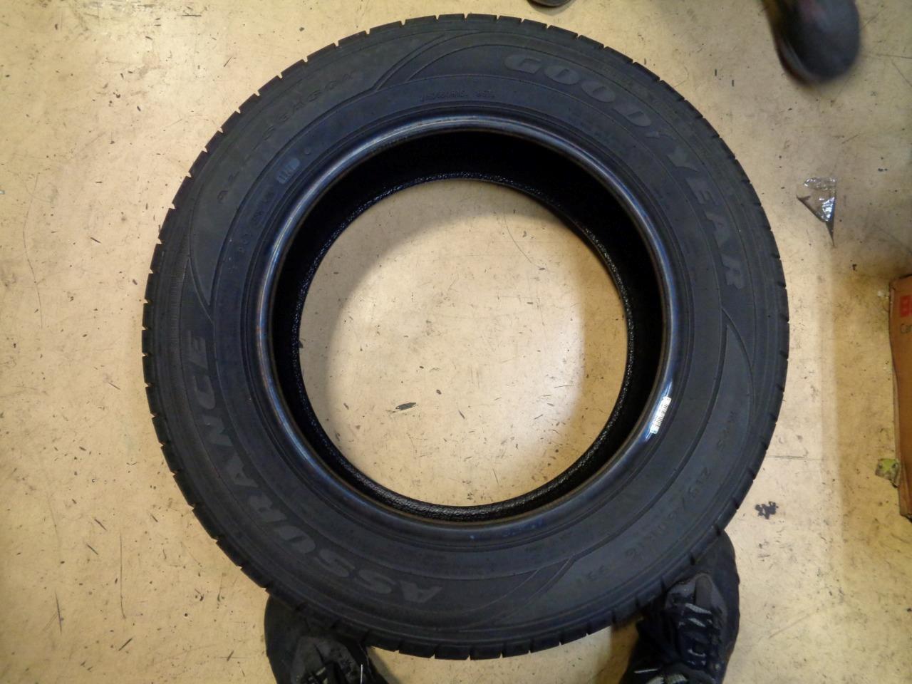 4 GOODYEAR ASSURANCE AS P 215 60 16 95T SL ALL SEASON TIRES 407562374 CQ1