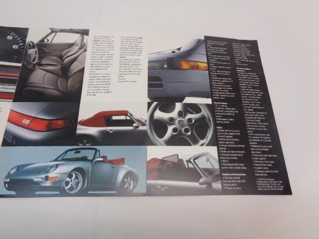 Porsche 911 (993) "The New Carerra" Brochure 1994 Paperback GENUINE USED R25