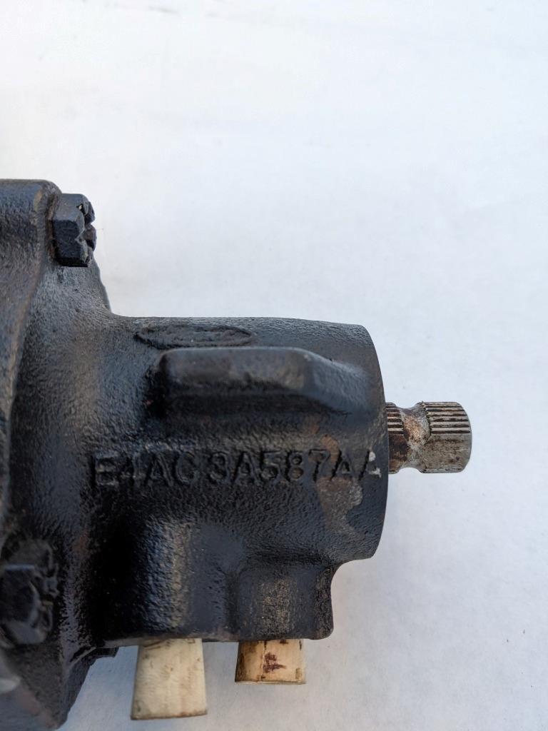 USED GENUINE FORD STEERING GEAR BOX E4AC3A587A R14