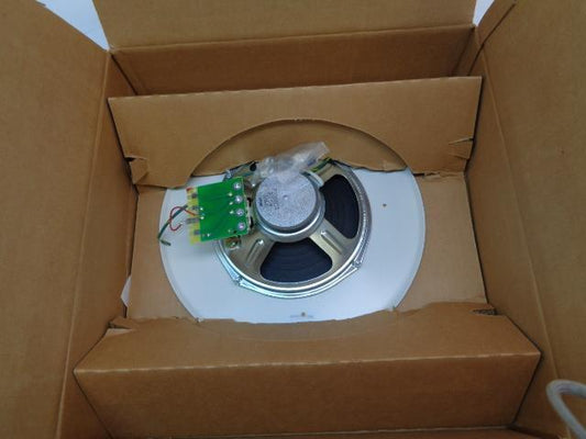 1 EST GE WHITE SPEAKER STROBE SECURITY ASY 8" 70V 965-1A-8RW R17