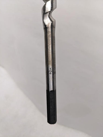 IRWIN 47412 SPEEDBOR SHIP AUGER BIT WITH AUGER FILE 3/4" X 17" 3-PACK NEW R22T7