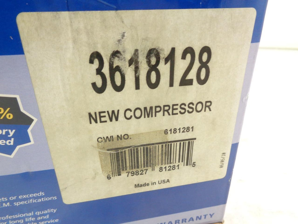 NEW NAPA COLD POWER AC COMPRESSOR 3618128 (UNKNOWN FITMENT) R1