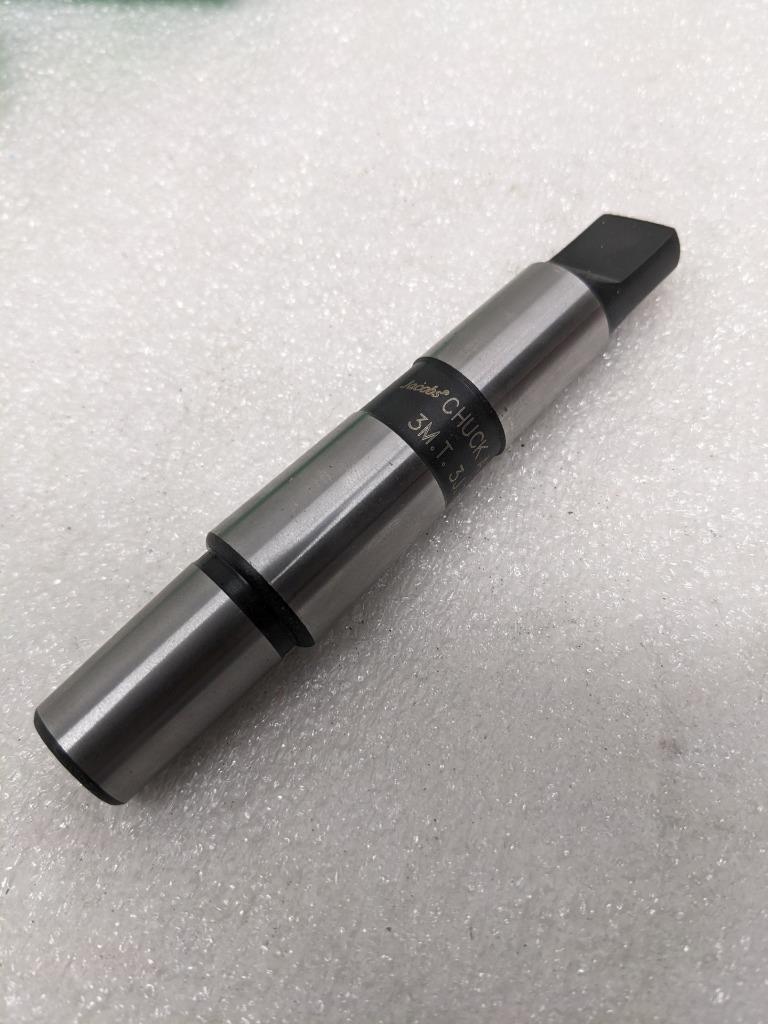JACOBS 7315 MILLING CUTTER DRILL CHUCK ARBOR MORSE TAPER SHANK 3MT NEW R22T5