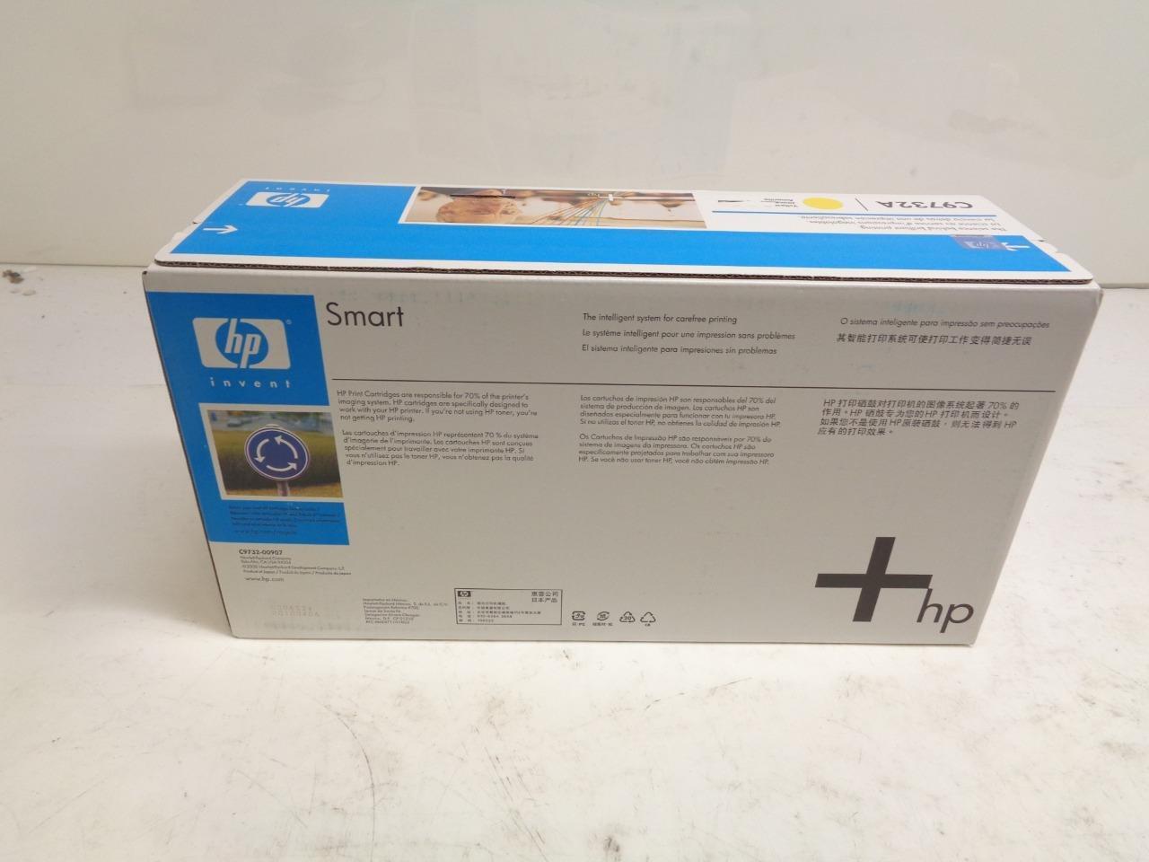 NEW HP YELLOW TONER CARTRIDGE C9732A FOR COLORJET 5500 5550 SR
