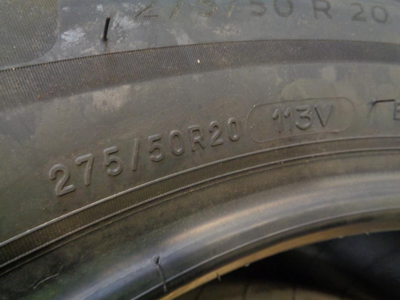 MICHELIN CROSS CLIMATE 2 A/W CUV P 275 50 20 113V XL ALL SEASON TIRE 81080 BQ3