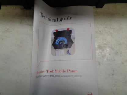 NEW VERDERAIR PROSTREAM FILLING PUMP VA8 MOBILE PUMP TOOLBOX C29315-E130-A1 R30