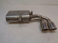 BORLA REAR LEFT/DRIVER SIDE MUFFLER DUAL EXHAUST TIPS 2.75" INLET 3.5" OUTLET