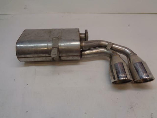 BORLA REAR LEFT/DRIVER SIDE MUFFLER DUAL EXHAUST TIPS 2.75" INLET 3.5" OUTLET