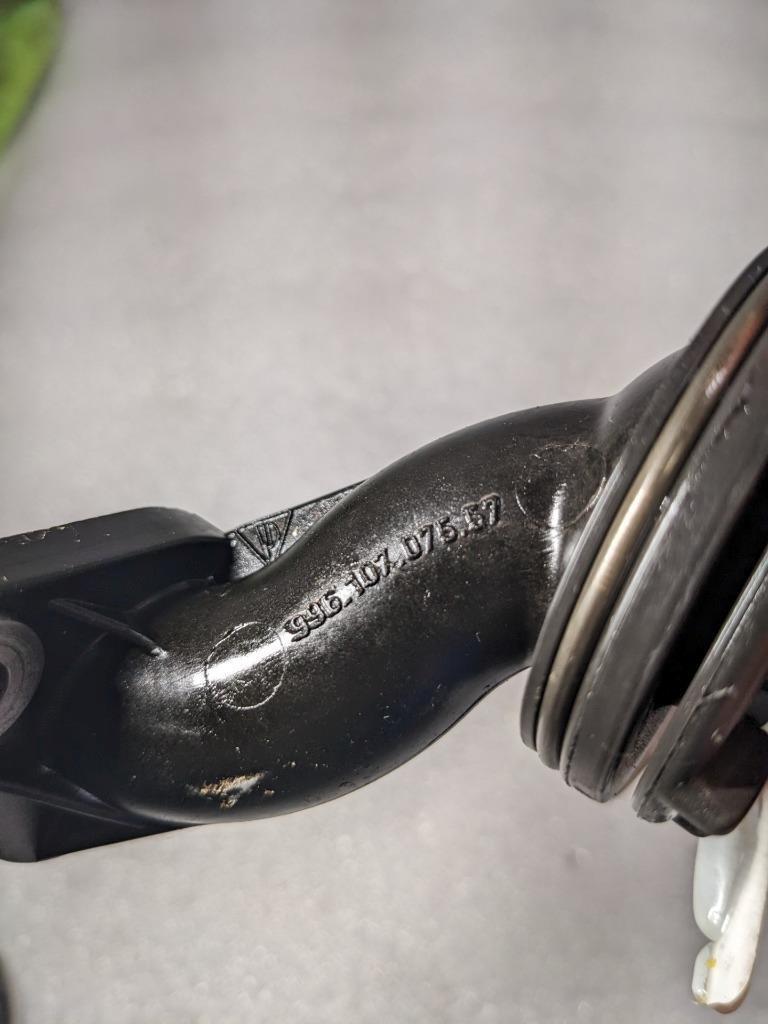 PORSCHE CAYMAN ENGINE OIL FILTER TUBE 99610707557 USED 996B.GL