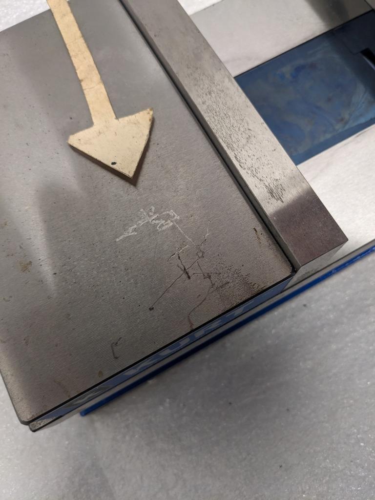 Kurt HDL6 English 6″ JAW WIDTH 4" JAW OPEN Double Station Vise W/O HANDLE NEW H1